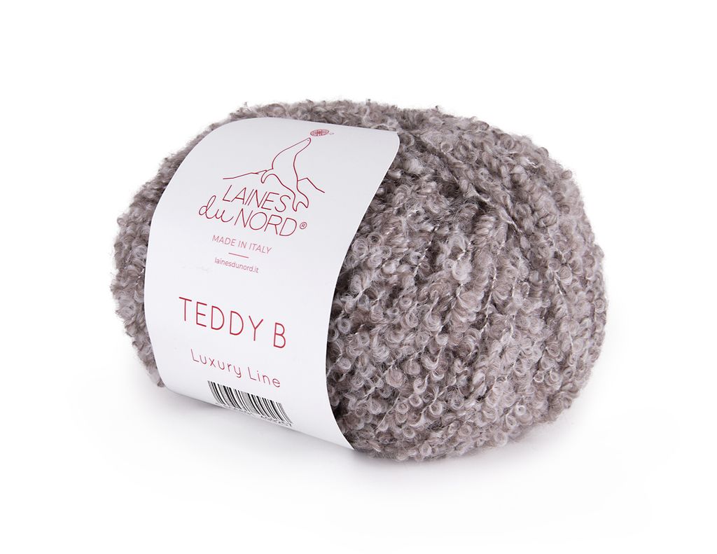 gomitolo Lana Alpaca e Lana Museling TEDDY B COL. NERO, Laines Du Nord