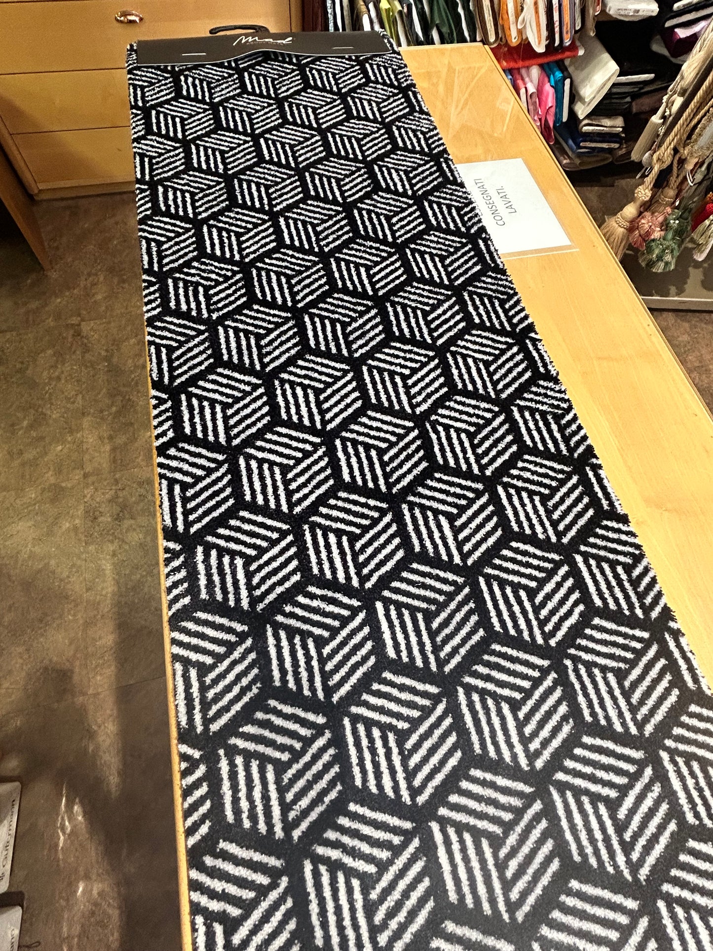 tappeto IN E OUTDOOR fantasia geometrica rettangolare 50x150 cm., MAD ABOUT MATS