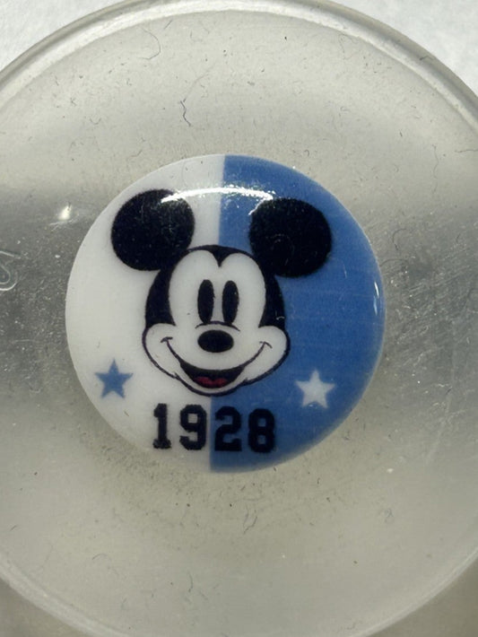 bottone bimbo/a MICKEY MOUSE 1928 mm.17 (grande), originale DISNEY