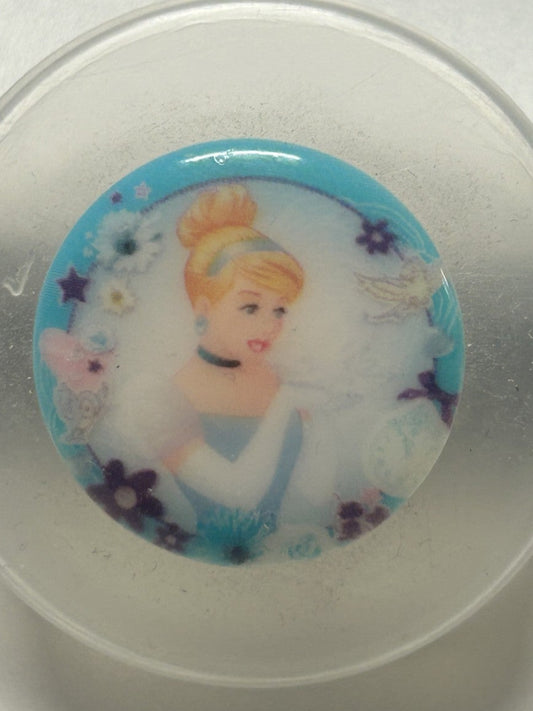 bottone bimbo/a RAPUNZEL mm.22 (grande), originale DISNEY
