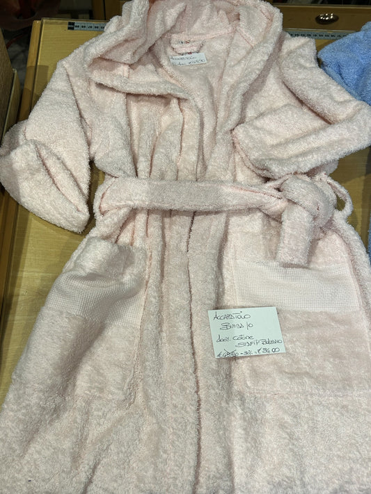 Accappatoio BIMBA TG. 6 ANNI 100% puro cotone, STAFIL