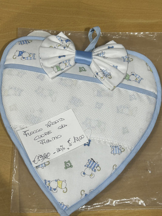 FIOCCO NASCITA "CUORE" 100% cotone - DMC