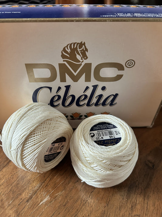 CEBELIA PURO COTONE TITOLO 20 DMC COL. 746 - 25 g.