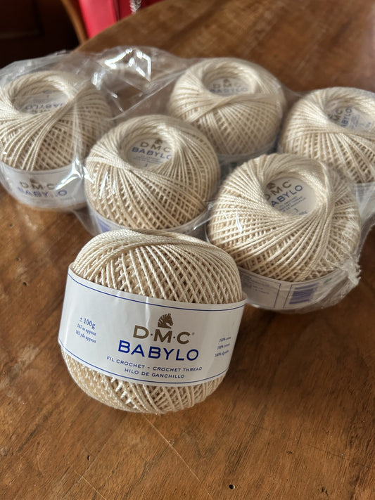 BABYLO NUMERO 3 ECRU' , DMC