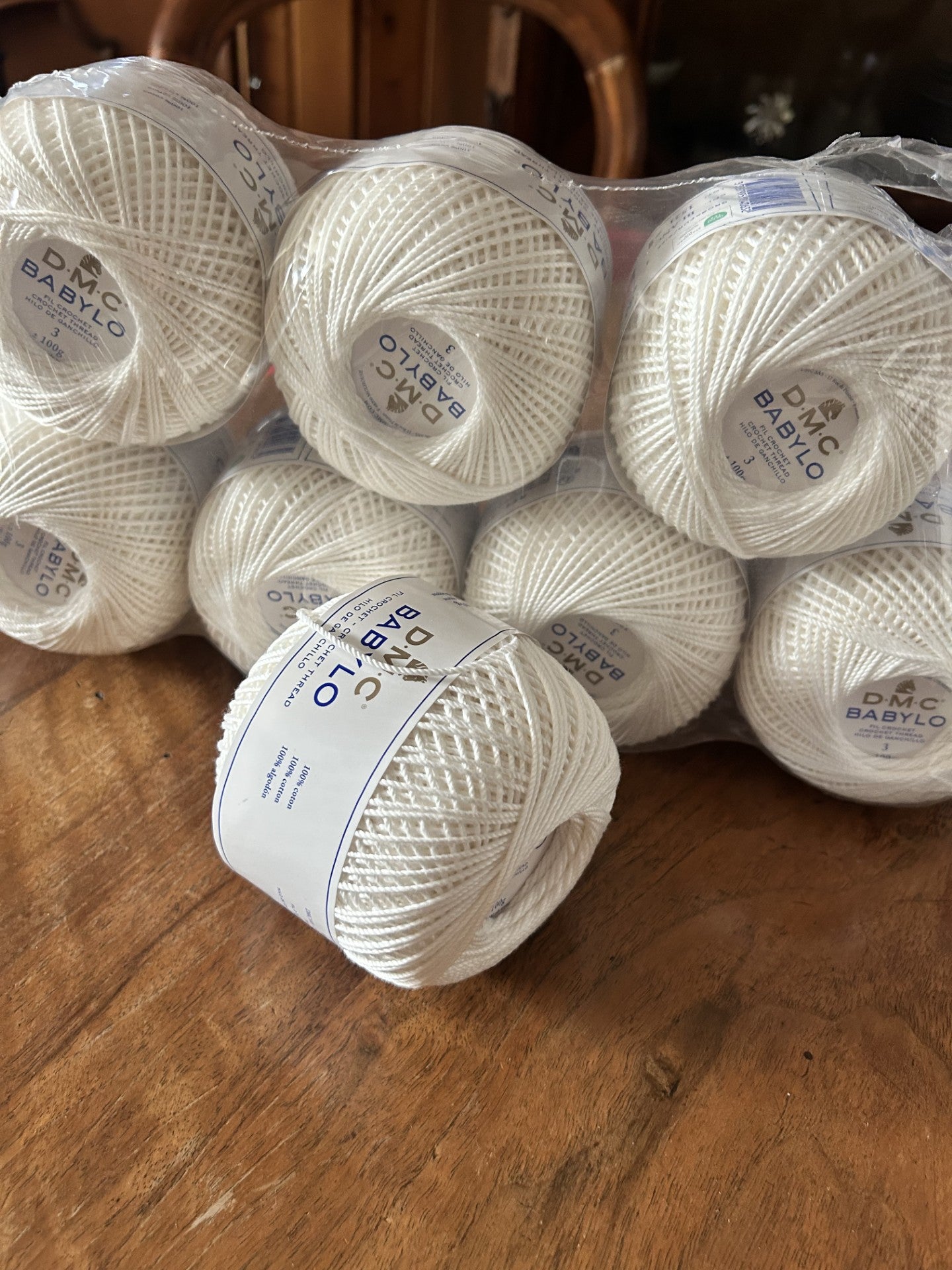 BABYLO NUMERO 3 COL. BIANCO , DMC