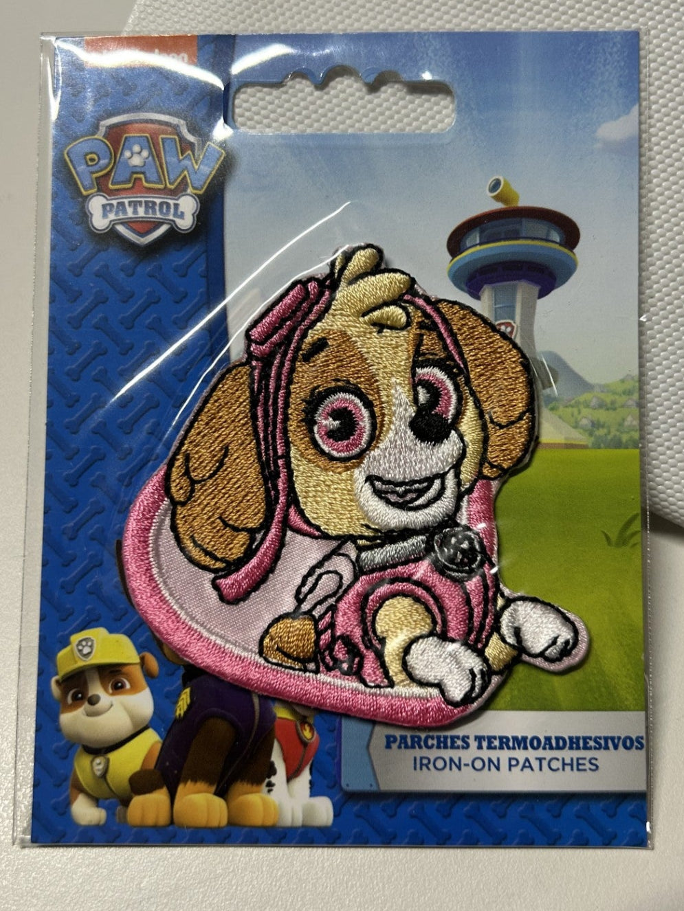 APPLICAZIONE ricamata termoadesiva PAW PATROL, originale