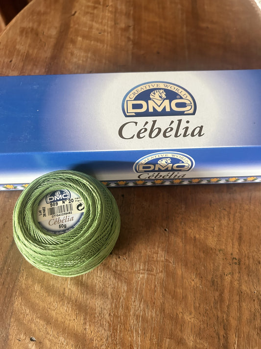 CEBELIA PURO COTONE TITOLO 20 DMC COL. 989 - 50 g.