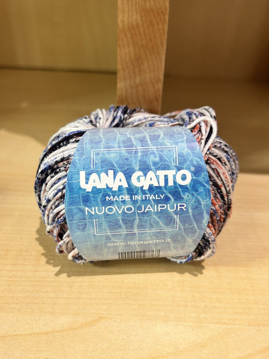 gomitolo di COTONE NUOVO JAIPUR SFUMATO mix 30466, LANA GATTO