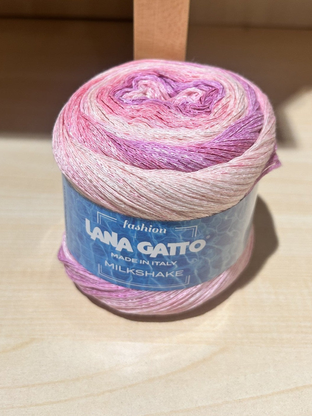 gomitolo cotone e viscosa "MILKSHAKE" COL. 9539 (100g. - 260 mt.), LANA GATTO