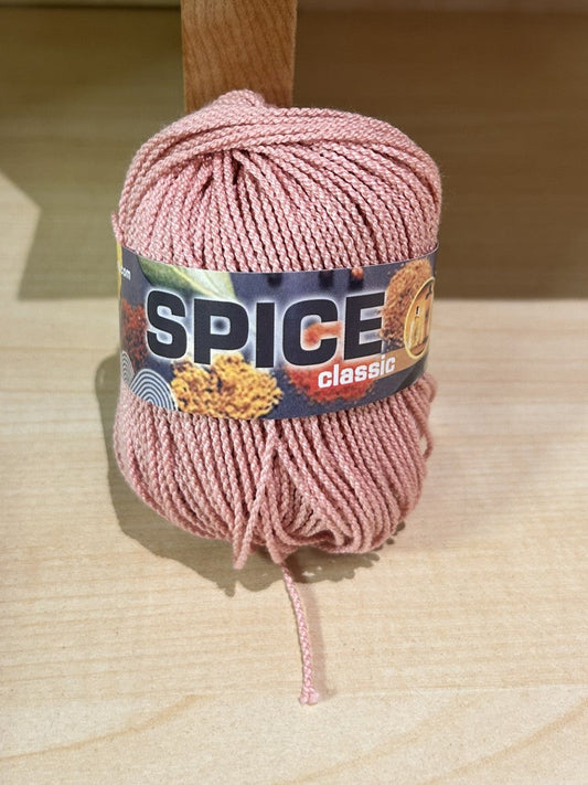 gomitolo di COTONE "SPICE" Classic 50g. (100 mt.) COL. ROSA
