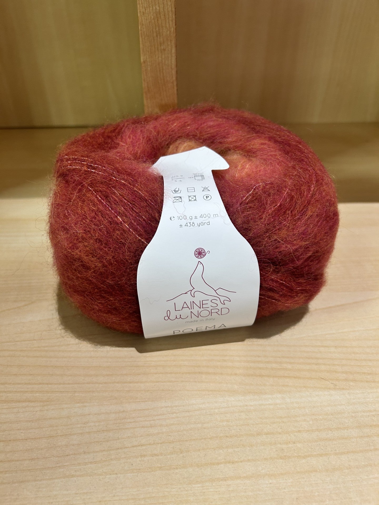 gomitolo misto lana "POEMA ALPACA" , LAINES DU NORD