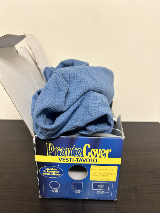 FODERA BI-ESTENSIBILE PER CUSCINO RETTANGOLARE col. AVIO AZZURRO, Pronto Cover SIMTA