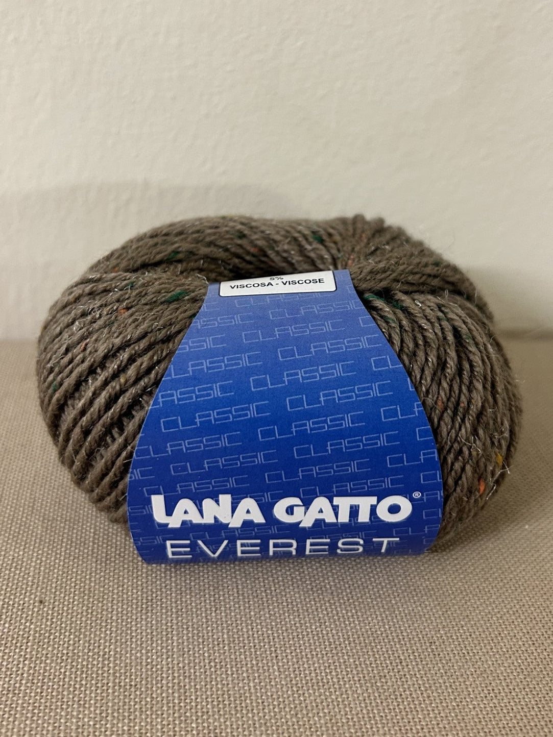 gomitolo MISTO LANA "EVEREST" col. CASTORO 6014, LANA GATTO