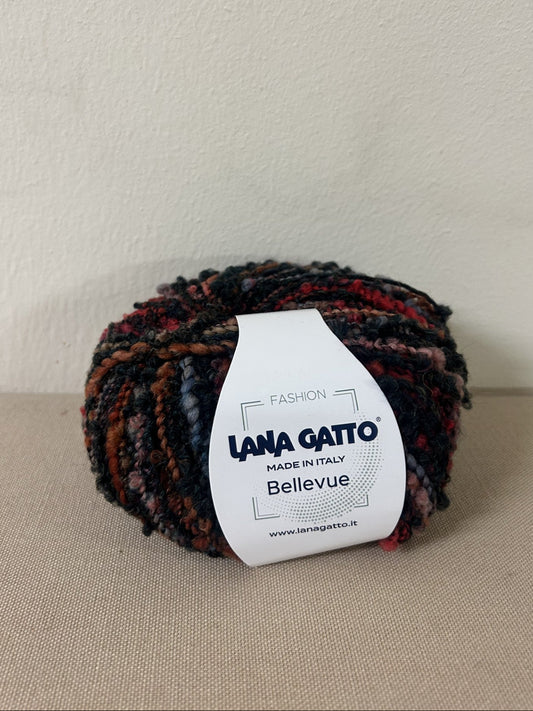 gomitolo di misto LANA "BELLEVUE" COL. 8840, LANA GATTO