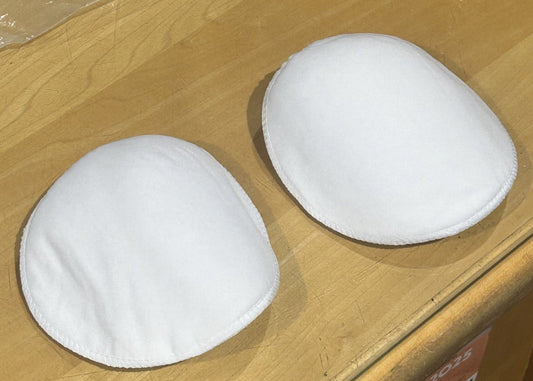 COPPIA DI SPALLINE da imbottitura (2 PZ.) tipo H col. BIANCO