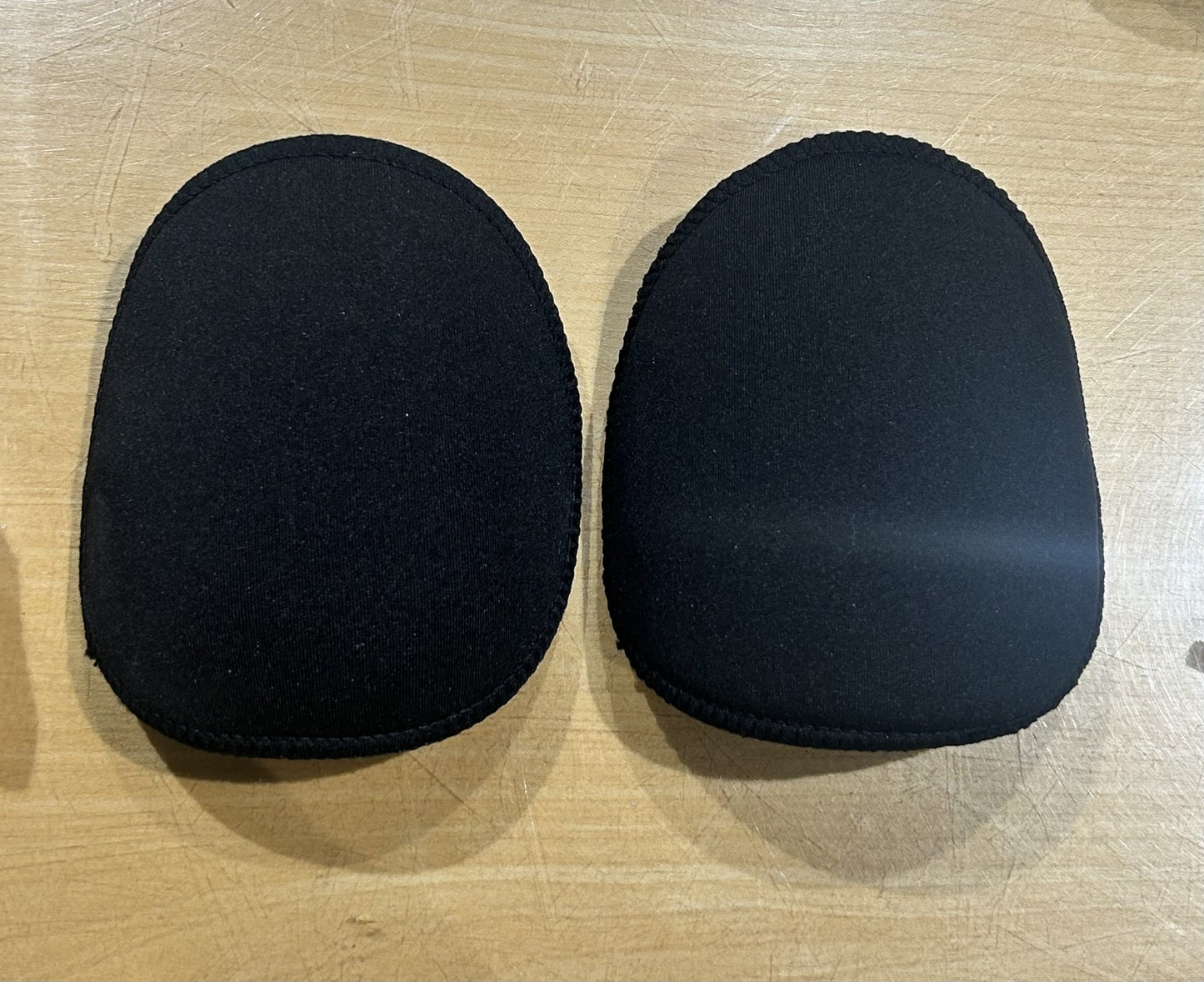 COPPIA DI SPALLINE da imbottitura (2 PZ.) tipo S col. NERO