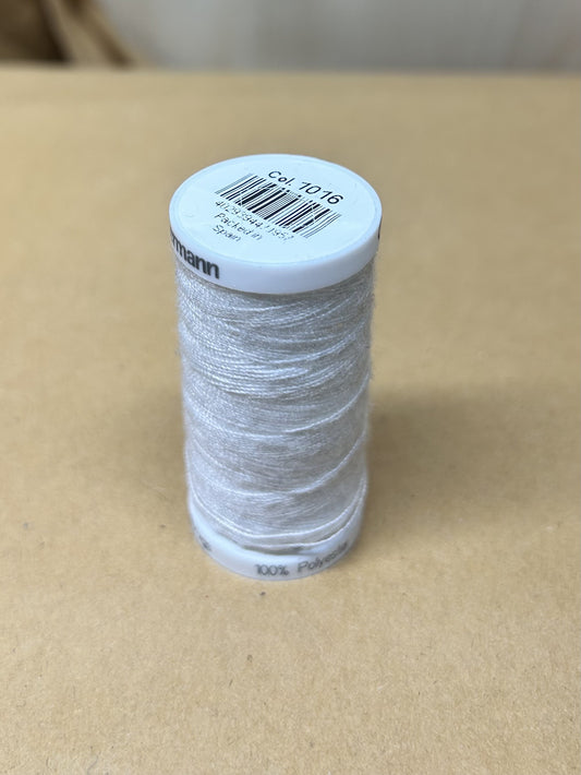 FILO DA CUCIRE DENIM 100% POLIESTERE N.100 (spola 250 mt.) COL.BIANCO 1016, GUTERMANN